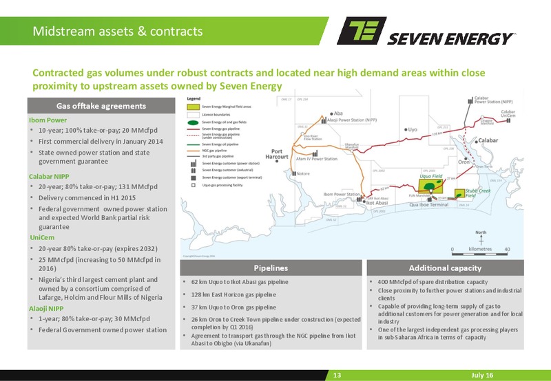 June 2016 Corporate Presentation – Seven Energy International Limited – slide 12