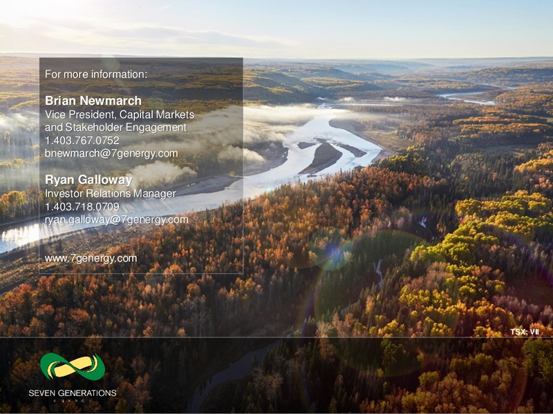 January 2020 Investor Presentation – Seven Generations Energy Ltd – slide 29