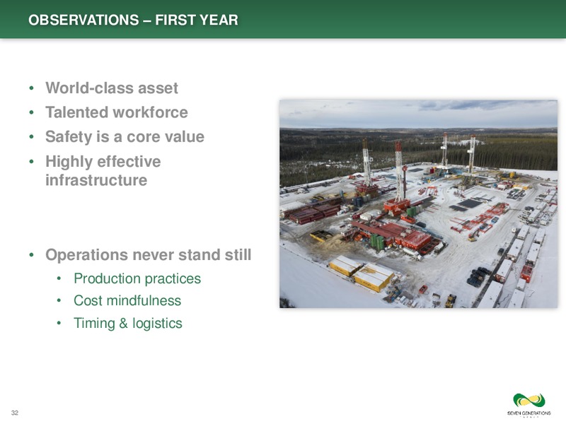 Investor Day Presentation – Seven Generations Energy Ltd – slide 32