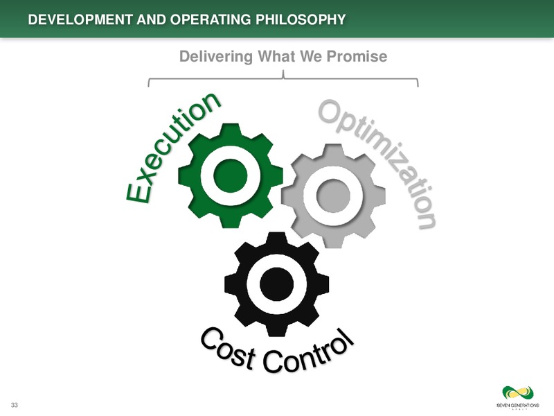 Investor Day Presentation – Seven Generations Energy Ltd – slide 33