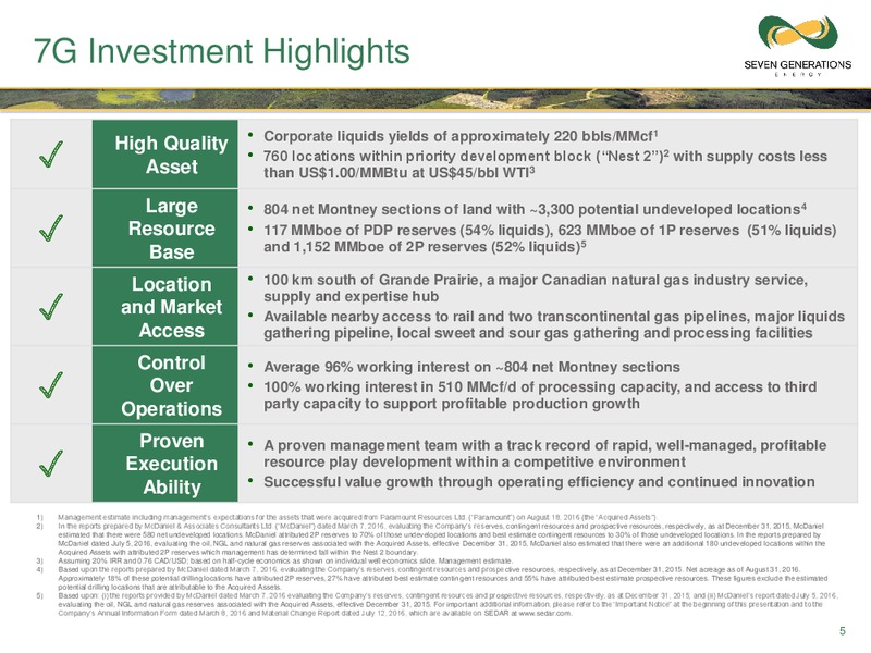 January 2017 Corporate Presentation – Seven Generations Energy Ltd – slide 3