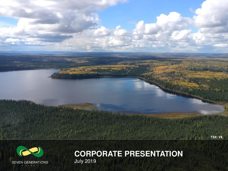 July 2019 Corporate Presentation – Seven Generations Energy Ltd – slide 1