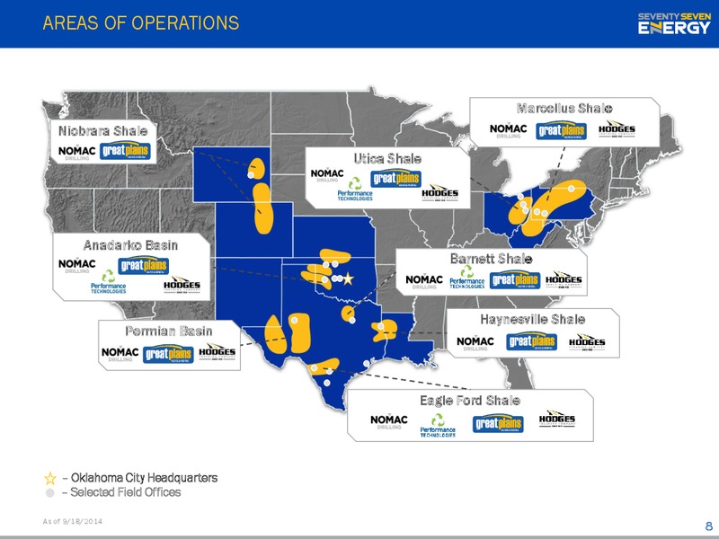Investor Presentation – Seventy Seven Energy Inc. – slide 7