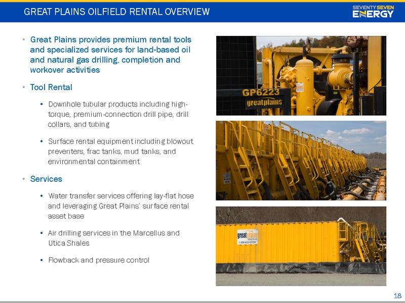 February 2016 Investor Presentation – Seventy Seven Energy Inc. – slide 17