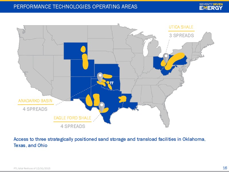 February 2016 Investor Presentation – Seventy Seven Energy Inc. – slide 14
