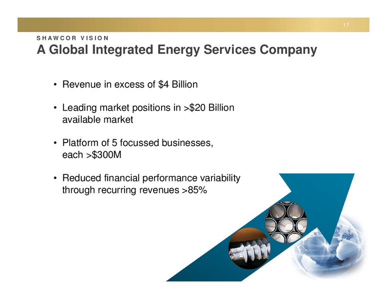 Investor Presentation – Shawcor Ltd. – slide 16
