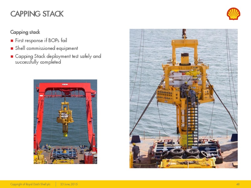 JUNE 2015 INVESTOR PRESENTATION – Shell – slide 47