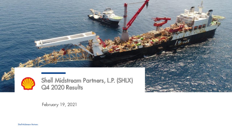 Q4 2020 Results – Shell Midstream Partners Lp – slide 1