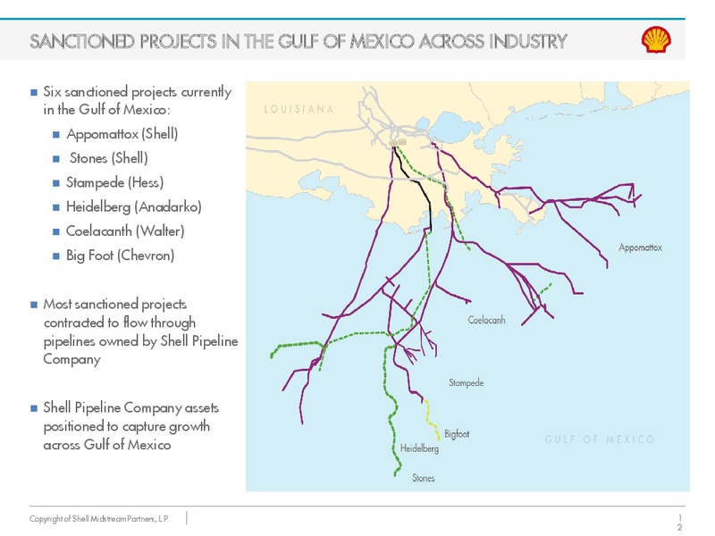 Barclays CEO Energy Conference – Shell Midstream Partners Lp – slide 11