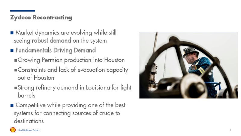 3Q 2018 Earnings – Shell Midstream Partners Lp – slide 4