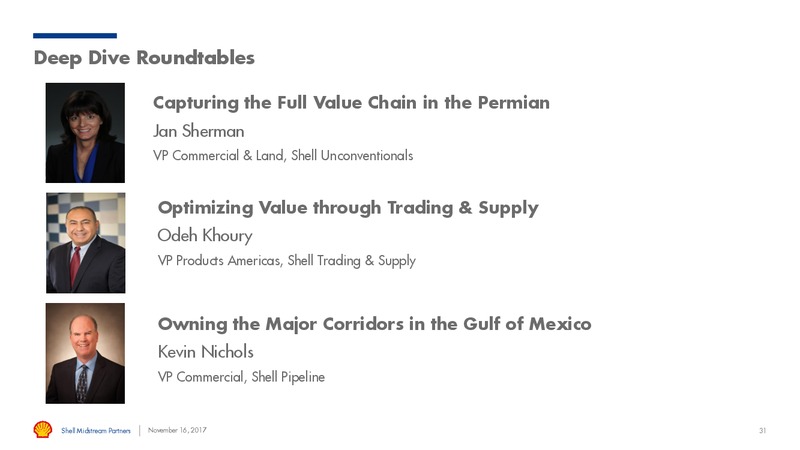 Investor Day – Shell Midstream Partners Lp – slide 29