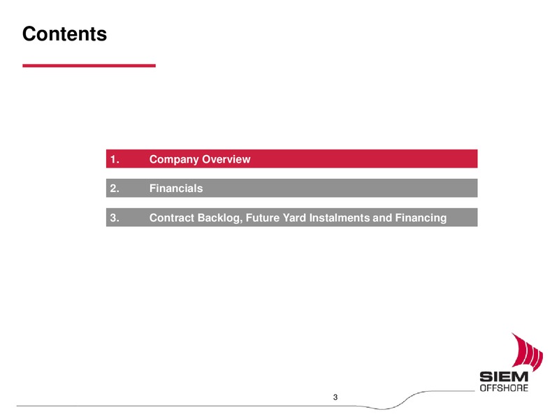 September 2015 Investor Presentation – Siem Offshore – slide 2