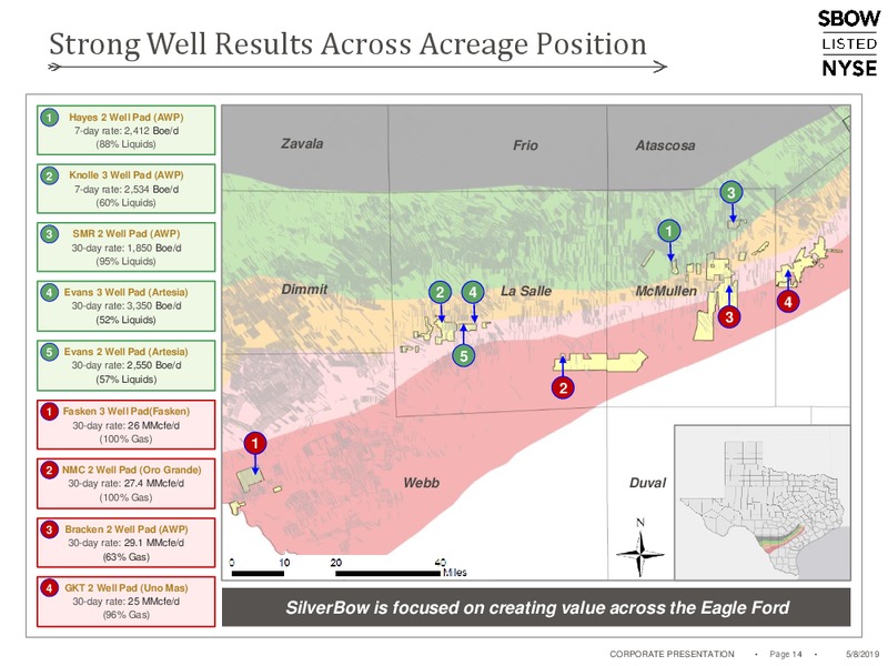 1Q 2019 Earnings Presentation – Silverbow Resources – slide 13