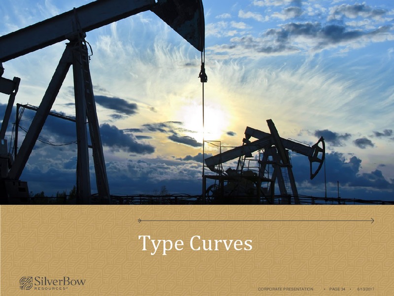 June 2017 Corporate Presentation – Silverbow Resources – slide 33