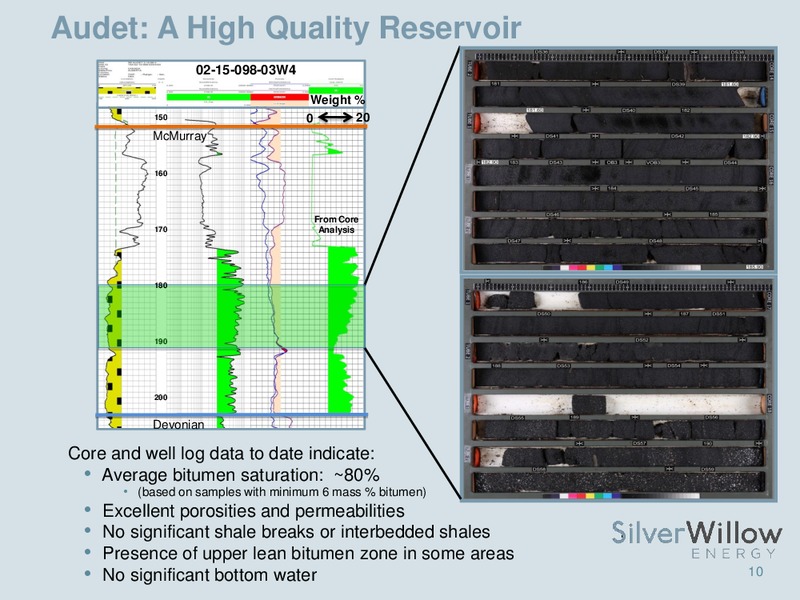 PETERS & CO 2013 ENERGY CONFERENCE – Silverwillow Energy Corporation – slide 8