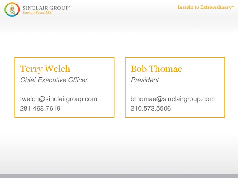 EnerCom The Oil and Gas Conference – Sinclair Group – slide 21