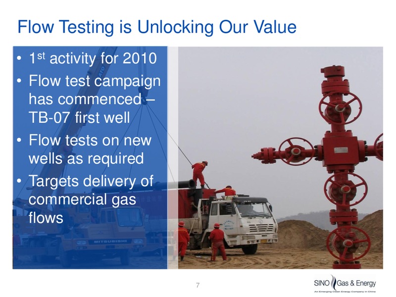 MAY 2010 ANNUAL GENERAL MEETING – Sino Gas and Energy – slide 6