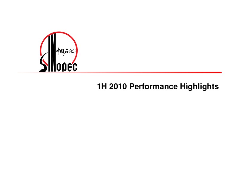 2010 INTERIM RESULTS – Sinopec – slide 4