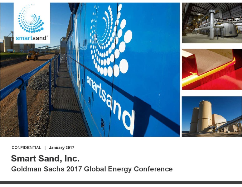 Goldman Sachs Global Energy Conference – Smart Sand Inc – slide 1