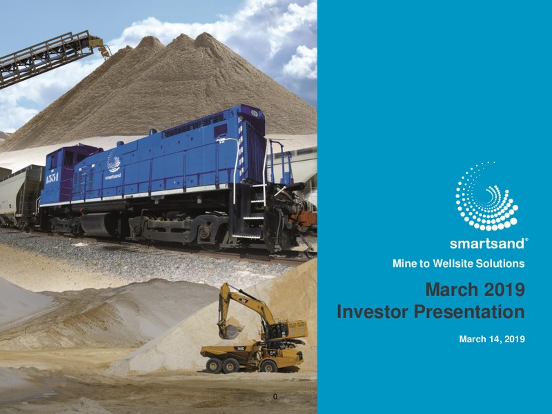March 2019 Investor Presentation – Smart Sand Inc – slide 1