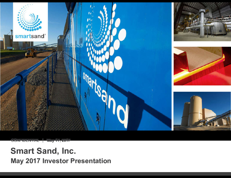 May 2017 Investor Presentation – Smart Sand Inc – slide 1
