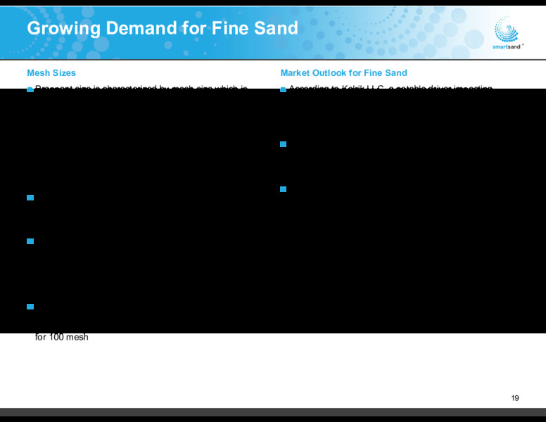 May 2017 Investor Presentation – Smart Sand Inc – slide 17