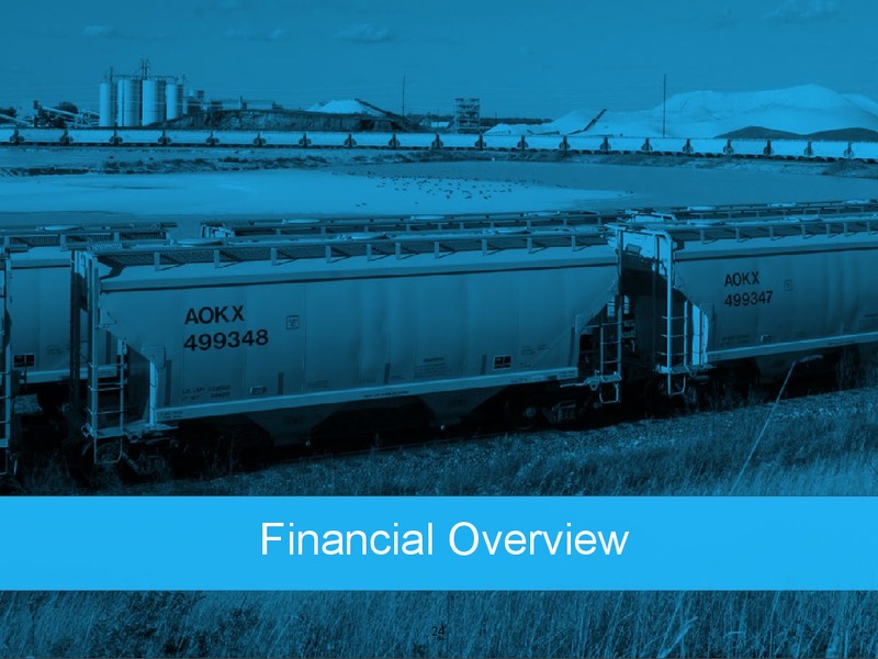 August 2019 Investor Presentation – Smart Sand Inc – slide 23