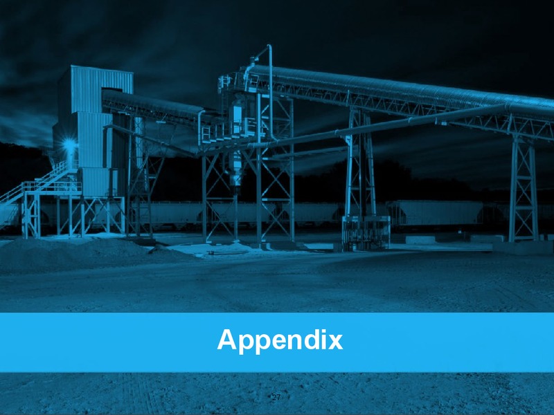 August 2019 Investor Presentation – Smart Sand Inc – slide 26