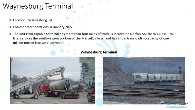 3Q 2022 Earnings Presentation – Smart Sand Inc – slide 19