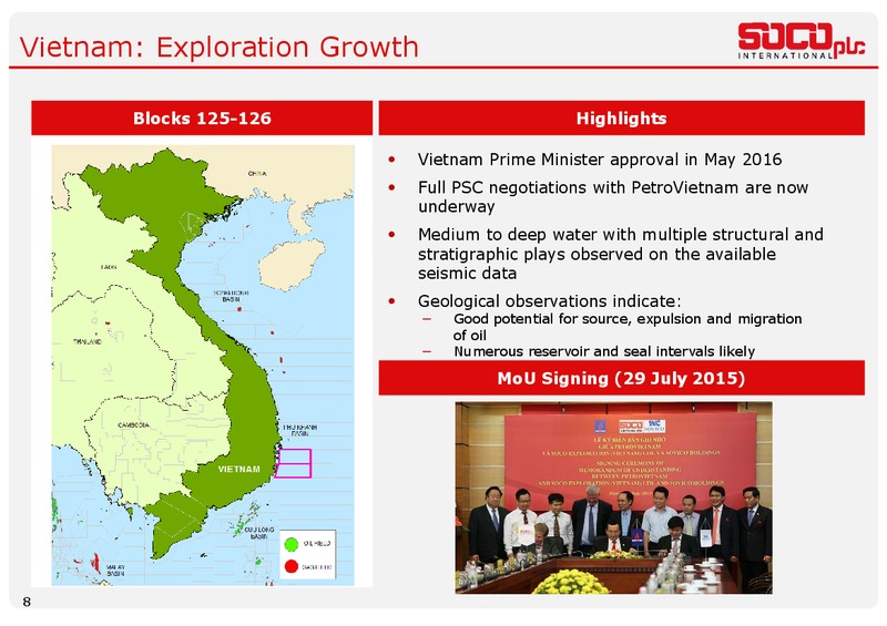 June 2016 Annual General Meeting – Soco International Plc – slide 7
