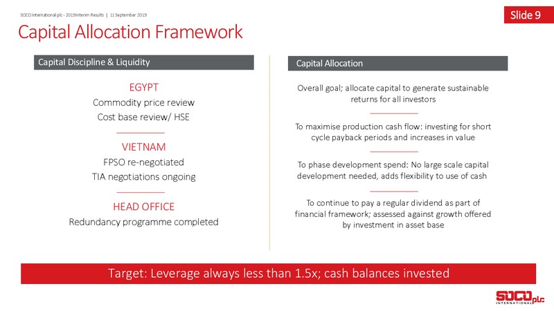 FY 2019 Results Presentation – Soco International Plc – slide 8