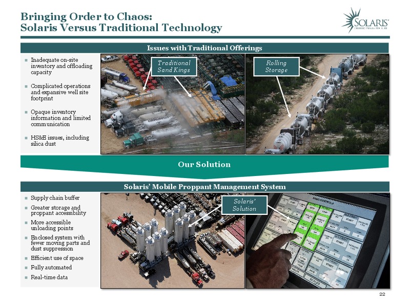 June 2019 Investor Presentation – Solaris Oilfield Infrastructure, Inc. – slide 21