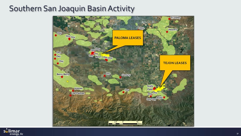 March 2013 Corporate Presentation – Solimar Energy Limited – slide 30