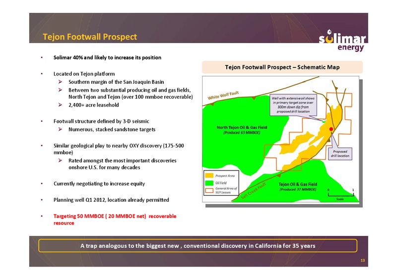 Good Oil Conference – Solimar Energy Limited – slide 13