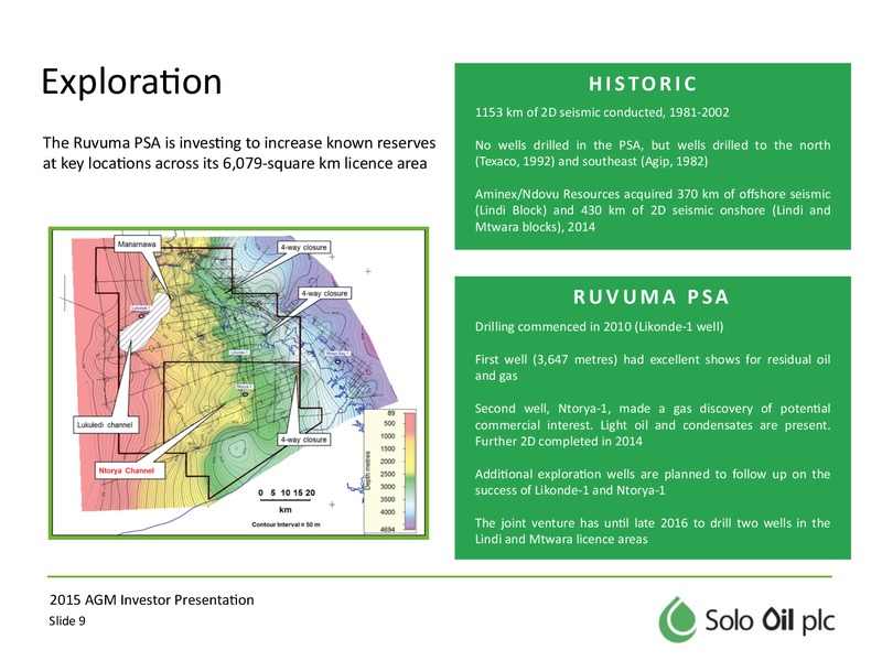 August 2015 Annual General Meeting – Solo Oil Plc – slide 8