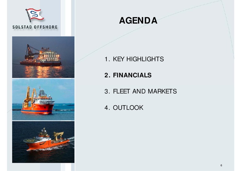 Q2 2015 Results – Solstad Offshore Asa – slide 6