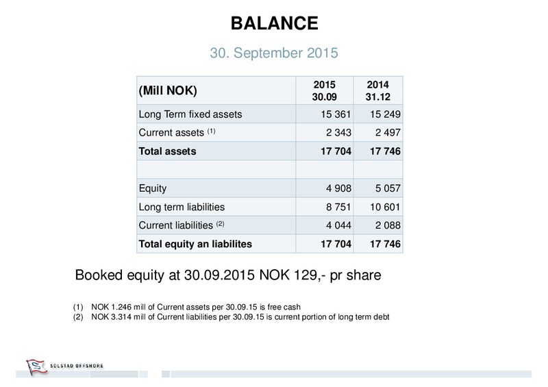 Q3 2015 Earnings Call – Solstad Offshore Asa – slide 10