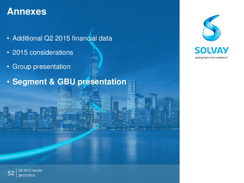 Q2 2015 Results – Solvay – slide 51