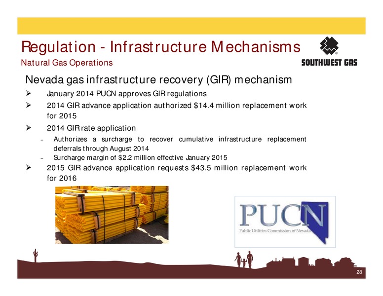 June 2015 Investor Presentation – Southwest Gas Co – slide 27