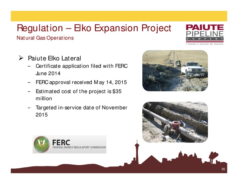 June 2015 Investor Presentation – Southwest Gas Co – slide 29