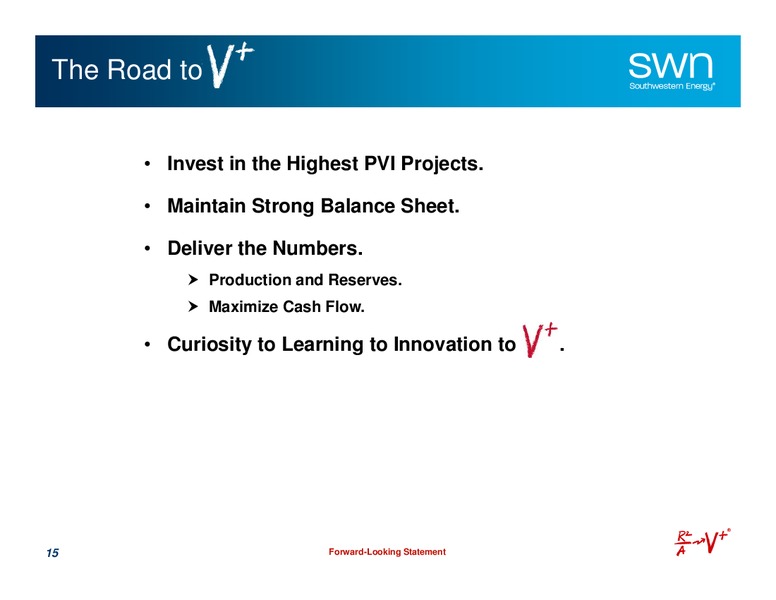 Raymond James 35th Annual Institutional Investors Conference – Southwestern Energy Co. – slide 15
