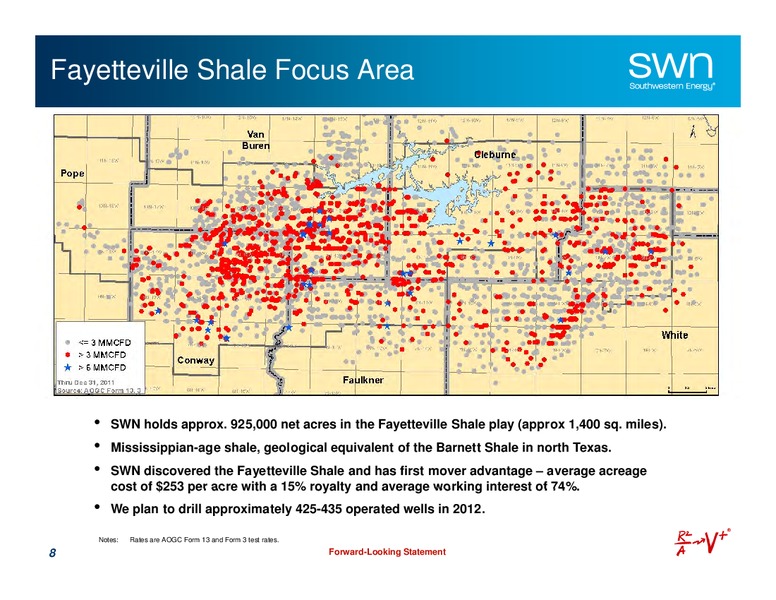 Q1 2012 Earnings Call – Southwestern Energy Co. – slide 8
