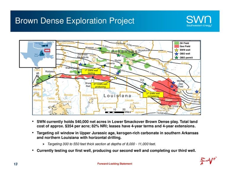 Bairds Growth Stock Conference – Southwestern Energy Co. – slide 13