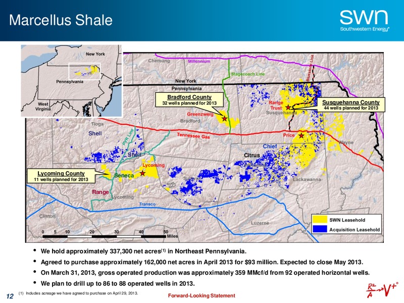 IPAA OGIS Toronto – Southwestern Energy Co. – slide 11