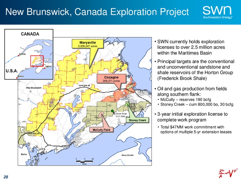 IPAA OGIS Toronto – Southwestern Energy Co. – slide 27