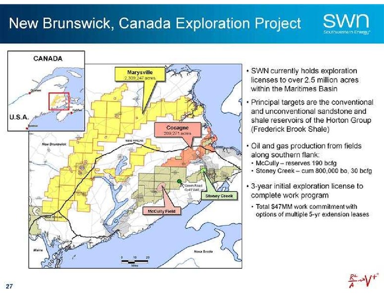 Canaccord Genuity Global Resource Conference – Southwestern Energy Co. – slide 28