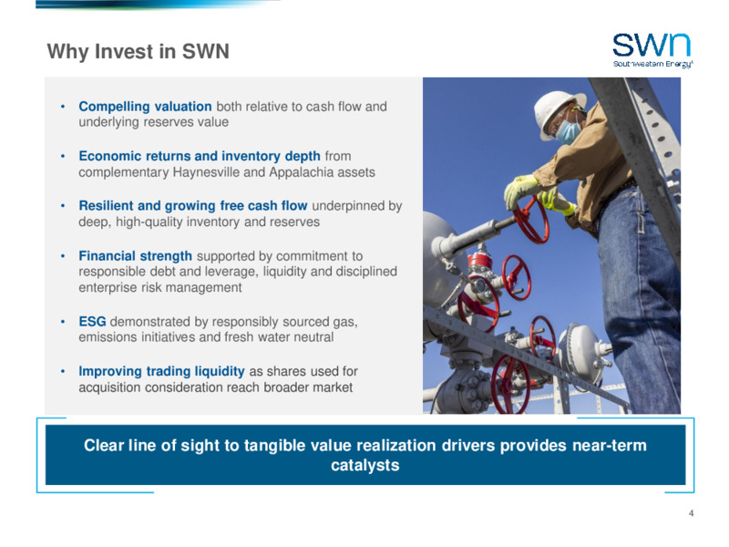 4Q 2021 Earnings Presentation – Southwestern Energy Co. – slide 2