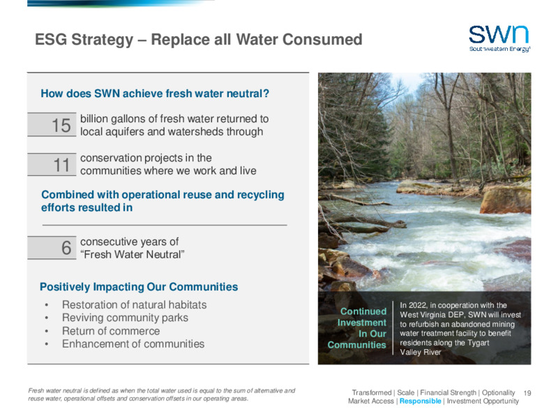 4Q 2021 Earnings Presentation – Southwestern Energy Co. – slide 17