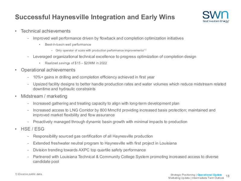 2023 Company Outlook – Southwestern Energy Co. – slide 16