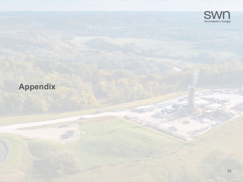 1Q 2021 Earnings Presentation – Southwestern Energy Co. – slide 14